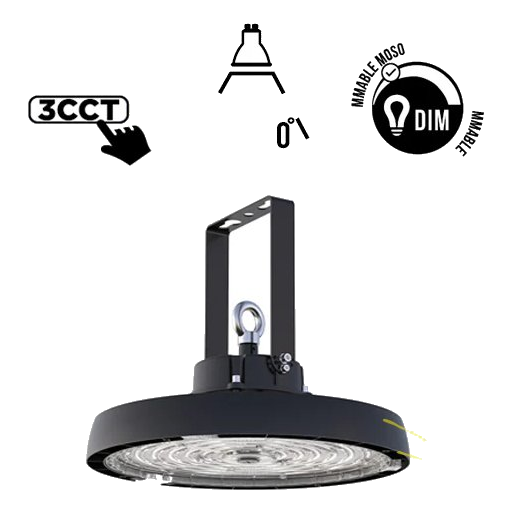 Pioled Hb319 Raptor All-In-1 180W-240W Led Ufo High Bay