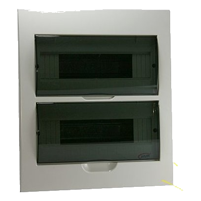 Nur 24 Way Pvc Flush Mount Din Rail Db Board