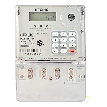 Hexing Hxe115-Kp Single Phase Pre-Paid Meter