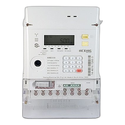 Hexing Hxe330 Three Phase Pre-Paid Meter