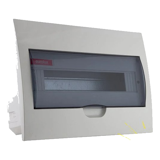 EUR 18W DB Plastic Flush IP54