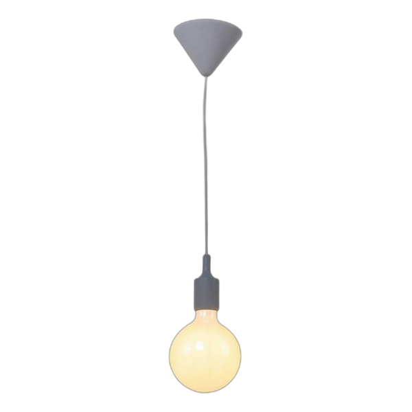 Eurolux Pendant Silicone E27 Susp Grey