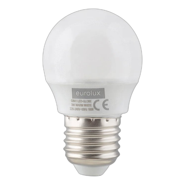 Eurolux Led Golfball 3w 3000k Es