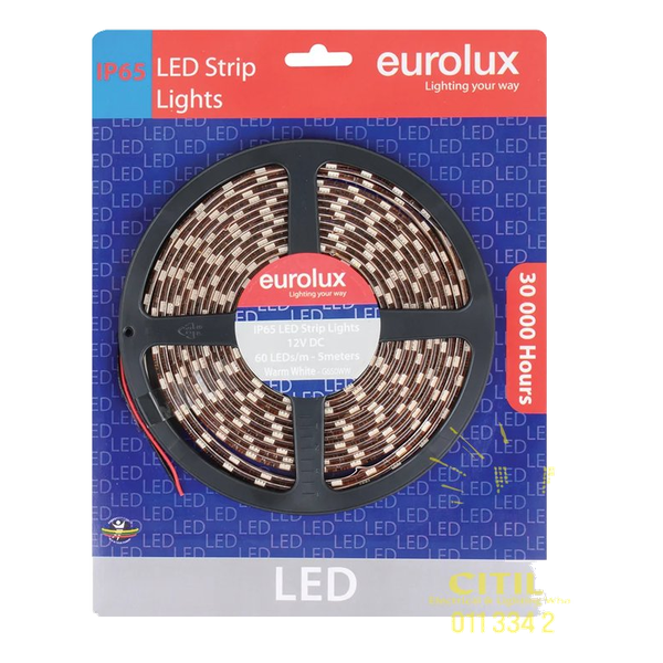 Eurolux Led Strip 5050 5m 60/m White