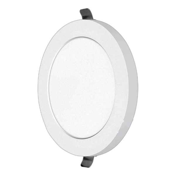 Pioled 12W IRIS LED Surface/Recessed Round Panel Light 6000K