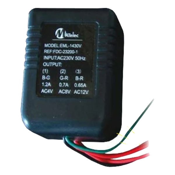 Bell Transformer : 230V to 4V / 8V / 12V