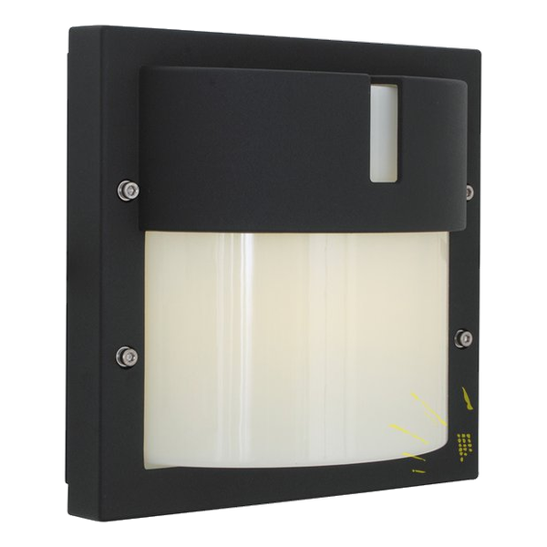 Eurolux Ludo E27 Bulkhead Black