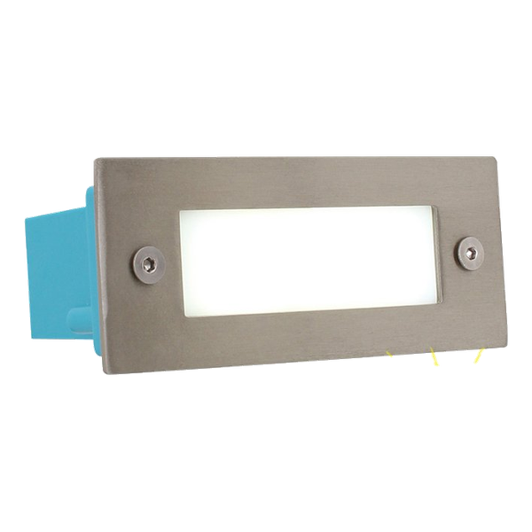 Eurolux Rect S/steel Led Foot