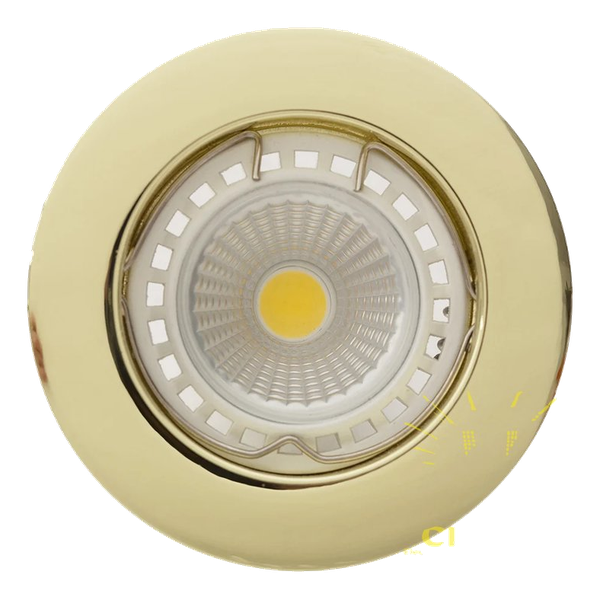 Eurolux D/light Str P/brass 12v