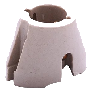 Porc lampholder BC