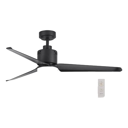 Bright Star Fcf064 Matt Black Ceiling Fan