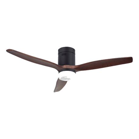 Bright Star Fcf077 Matt Black Ceiling Fan