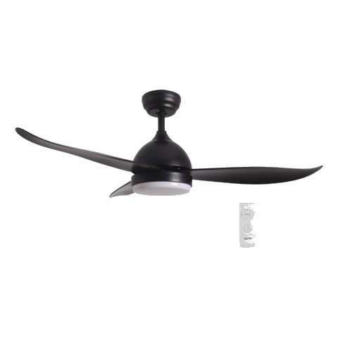 Bright Star Fcf080 Matt Black Ceiling Fan