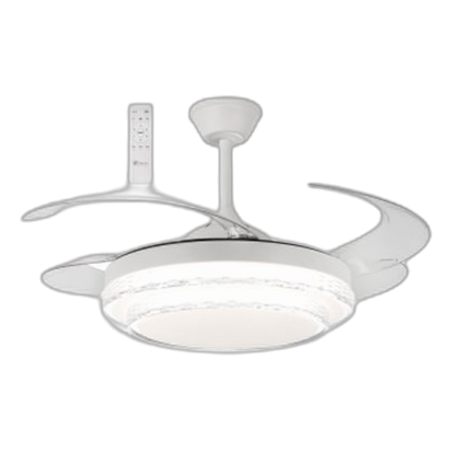 Bright Star Fcf094 White Led Ceiling Fan
