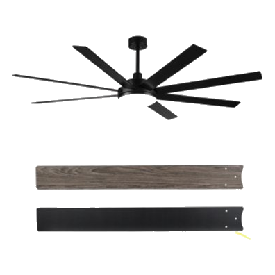 Bright Star Fcf102 Black Ceiling Fan
