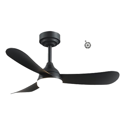 Bright Star Fcf117 Black Ceiling Fan