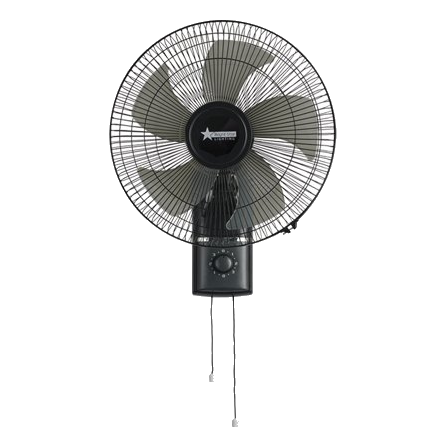 Bright Star Fan025 Black Wall Fan