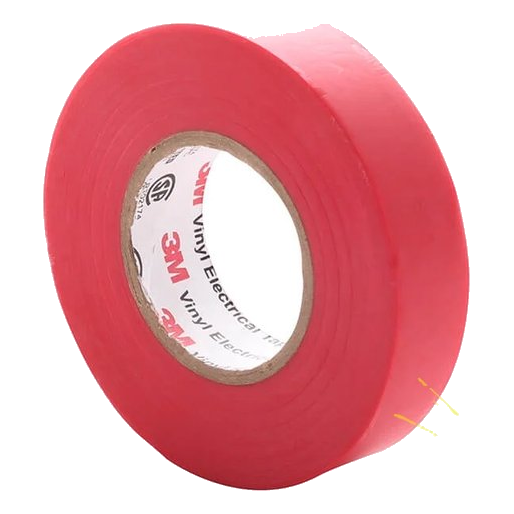 3M 1710 Adhesive Tape Red