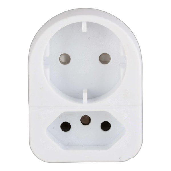 Eurolux Adaptor 2 Way 1xsch 1x16a Za
