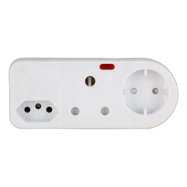 Eurolux Adaptor 3 Way 2x16a 1x Shu