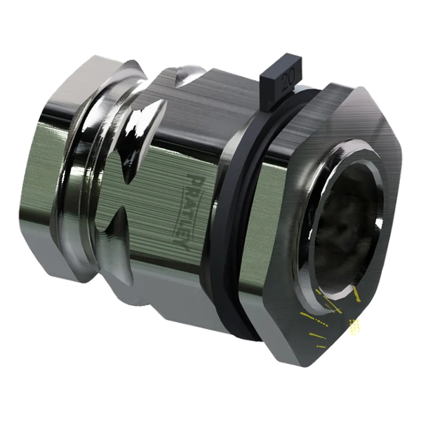 Size 1 Pratley Brass Compression Gland