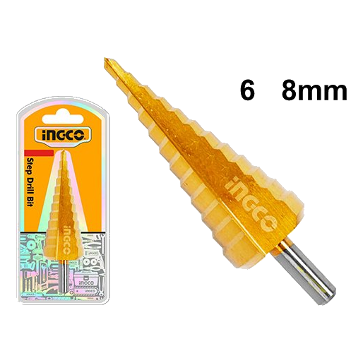 Ingco 6Mm-38Mm Step Drill Bit