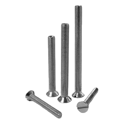 5Mmx100Mm Galvanized Machine Screws – 100 Pack
