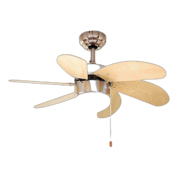 Turbo Swirl Ceiling Fan 6XBl 30 Nw/Sc