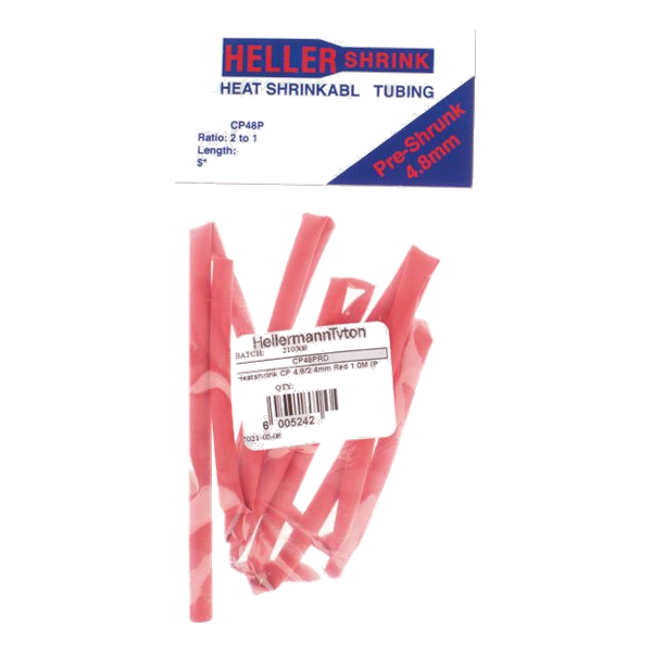 Heatshrink 4.8 MIn Pack 1M Red