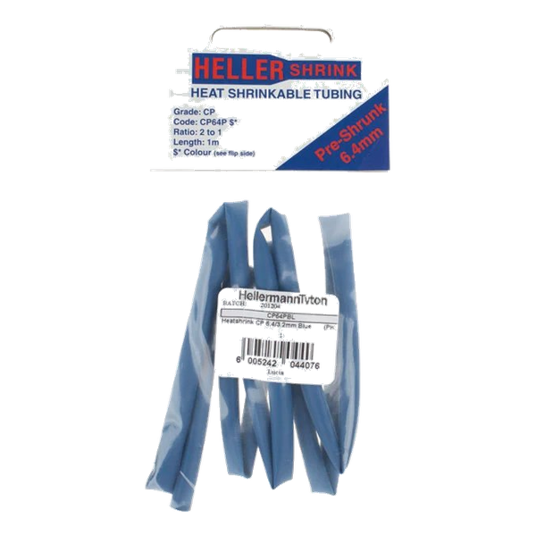 Heatshrink 6.4 MIn Pack 1M Blue