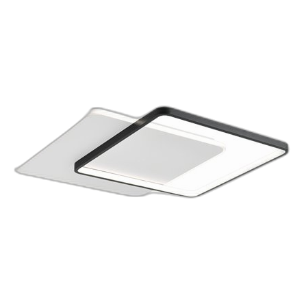 Bright Star Cf275 Black & White Led Ceiling Light