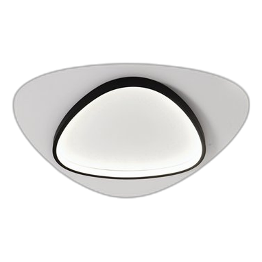 Bright Star Cf279 Black & White Led Ceiling Light + Remote