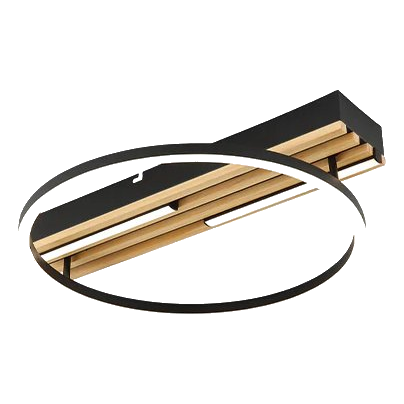 Bright Star Cf618 Black Led Ceiling Light