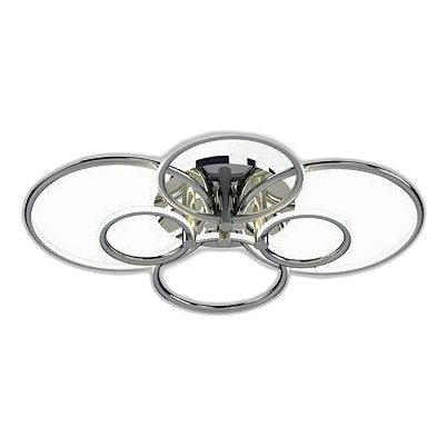 Bright Star Cf727 Chrome Ceiling Light