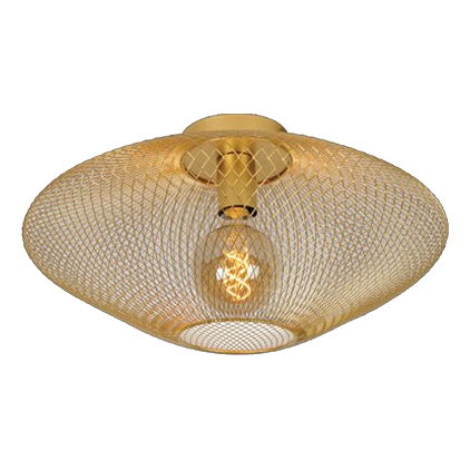 K-Light G-Klc-86/Gd Gold Mesh Ceiling Light