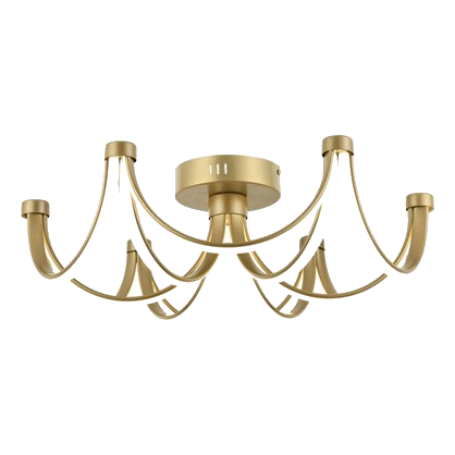 Bright Star Cf570/6 Gold Chandelier