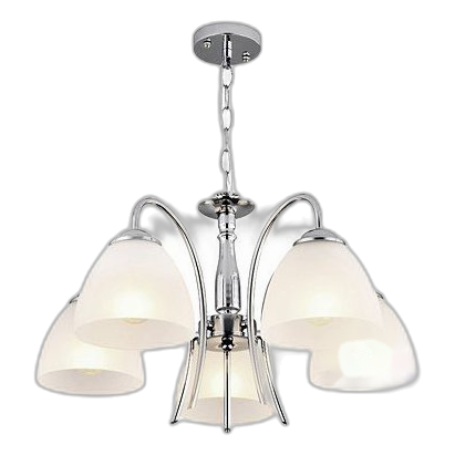 Bright Star Ch079/5 Polished Chrome Chandelier