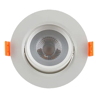 Eurolux D147Cw White Tilt Round 4000K Led Downlight