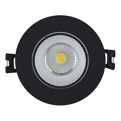 Eurolux D159B Black 90Mm Fixed Downlight