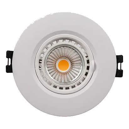 Eurolux D165W White Fixed Downlight