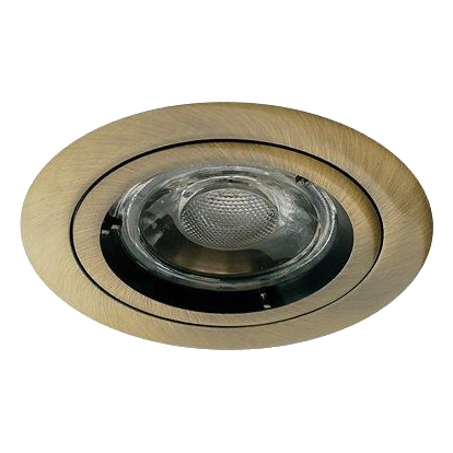 Synerji Syd127Ab Antique Brass 79Mm Fixed Downlight