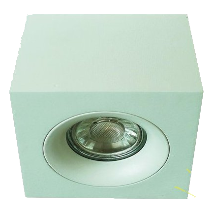 Synerji Syd46011Swhsqr White 96Mm Fixed Downlight