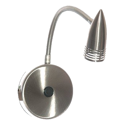 Bright Star Wb006 Satin Chrome Wall Light