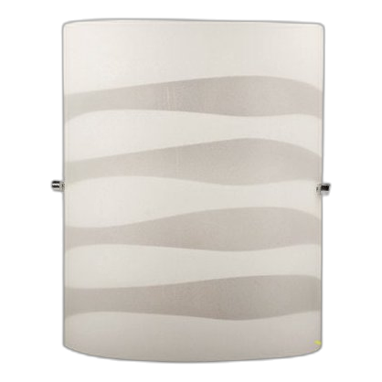 Bright Star Wb079/1 Patterned Glass Wall Light