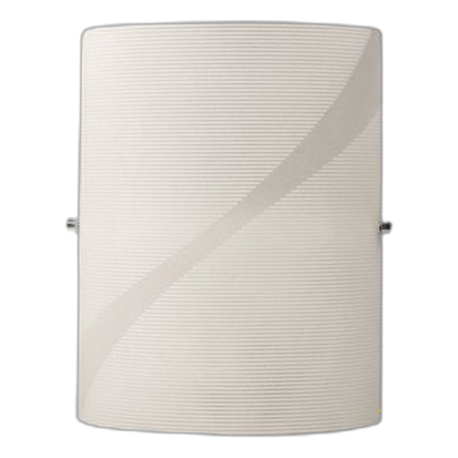 Bright Star Wb081/1 Patterned Glass Wall Light