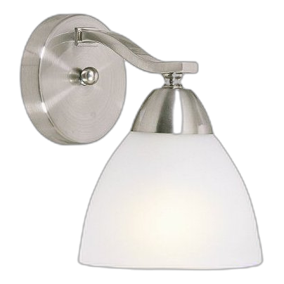 Bright Star Wb167/1 Satin Chrome Wall Light