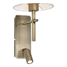 Bright Star Wb280 Antique Brass Wall Light