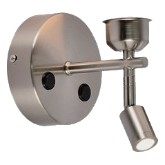 Bright Star Wb404/2 Satin Led Wall Light