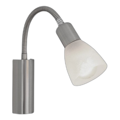 Eurolux W108Osc Nicola Satin Chrome Wall Light