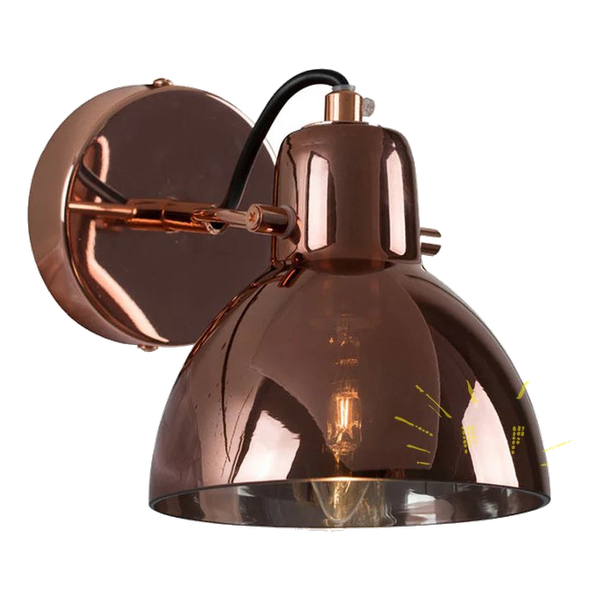 Eurolux W570C Siena Copper Wall Light